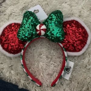 Christmas Minnie ears